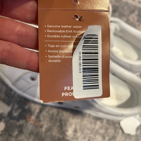 DENVER HAYES | Lesther White Casual Sneakers Size 8 - Picture 3 of 10